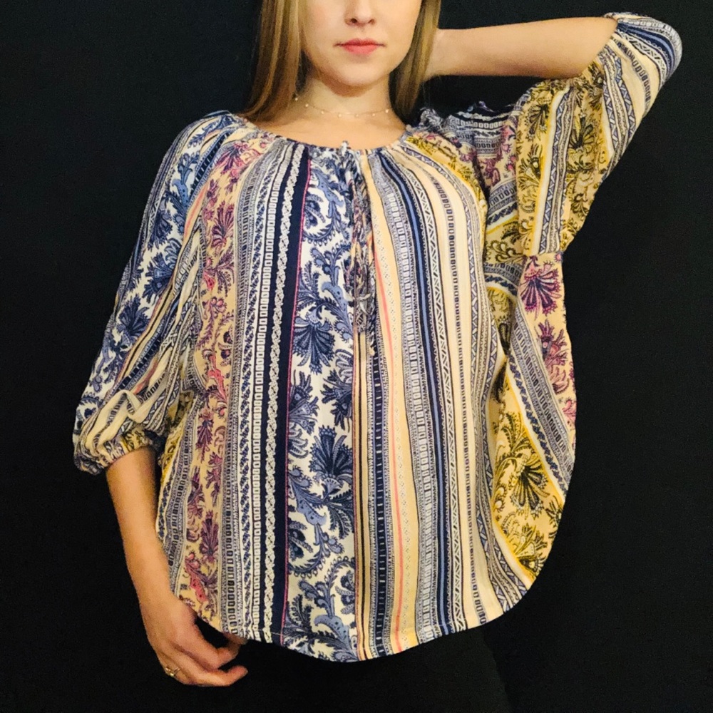 Patterned blouse - Picture 4 of 6
